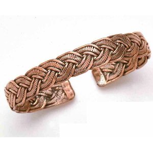 Copper-Braids-Indian-Copper-Bracelet Indian bracelet - copper braids bracelet